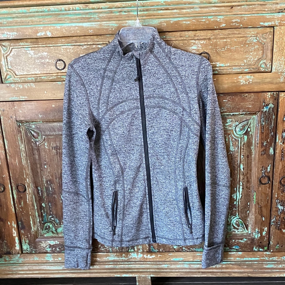 lululemon Define Jacket Nulu Black/White 8